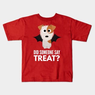 Jack Russell Terrier Halloween Trick or Treat Kids T-Shirt